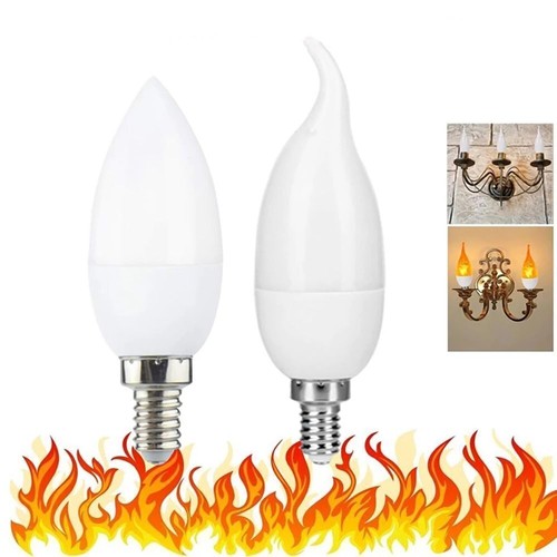 E14 e27 flame lamp - e14,
