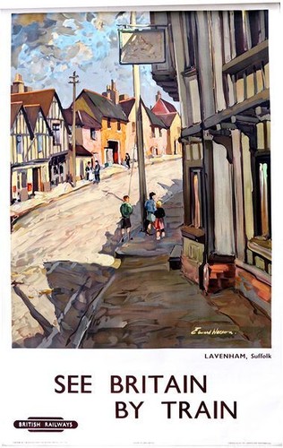 British rail lavenham suffolk - british,