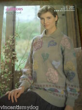 PATONS * PURE WOOL DK * SWEATER KNITTING PATTERN * 3607