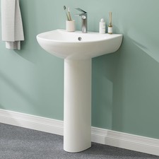 White 20 Inch x 17 Inch