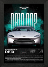 Aston Martin DB10 Framed Wall