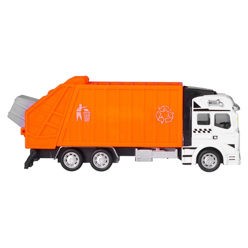 Pull back garbage truck - garbage,