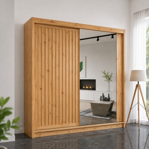 Royal slatted sliding - sliding, mirror