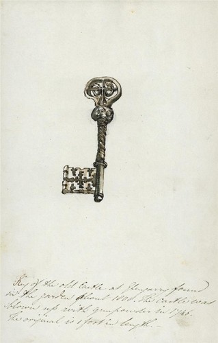 Glengarry castle key - castle,