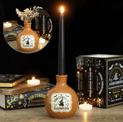 Halloween potion bottle vase - bottle,