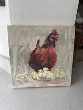Laura Ashley HEN Canvas 30cm