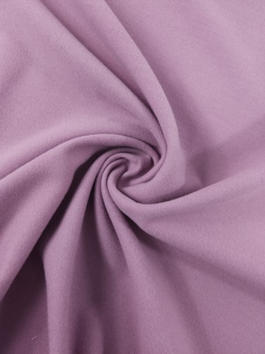Warm lilac soft wool coating - warm,