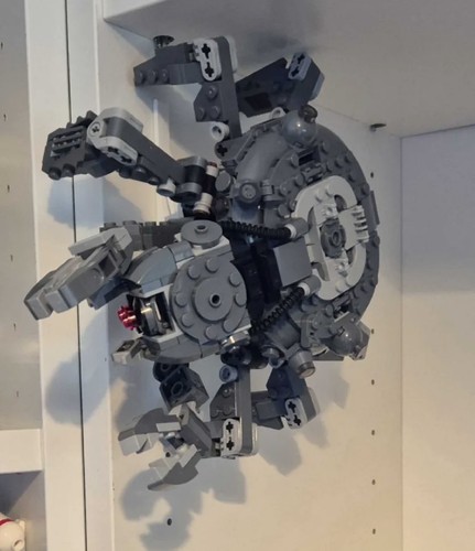Wall mount for lego 75361 - wall,