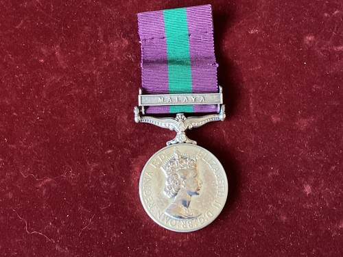 Qe2 gsm general service medal - general,