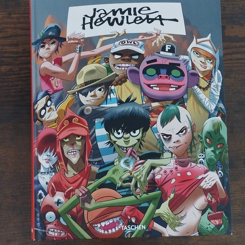Taschen jamie hewlett artbook - hewlett,
