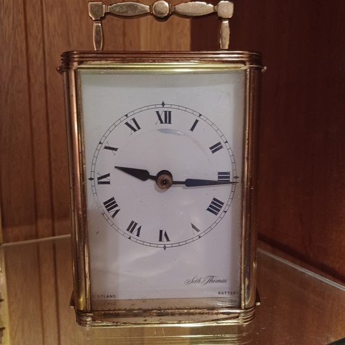 Vintage seth thomas - vintage, brass
