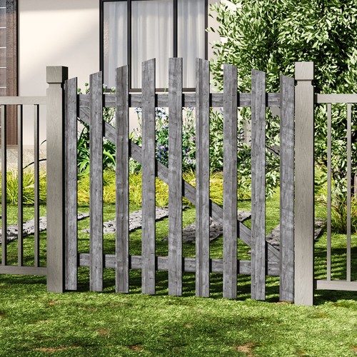 Garden wooden gate - garden,