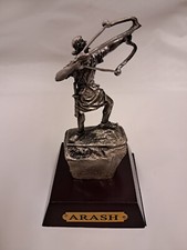 Shahnameh Arash the Archer Metal Persian Mythical Hero Figure Statue 