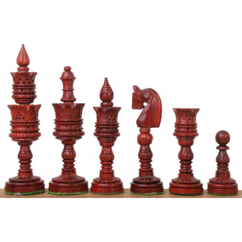 Hand carved lotus - 4.7", series