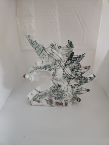 Natural tree agate hand - natural,