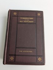 Antique 1887 Commentary on the