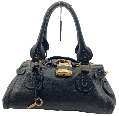 Chloe paddington black padlock - chloe,
