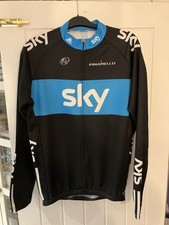 Adidas Team Sky Long Sleeve Winter Cycling Jersey (Medium)