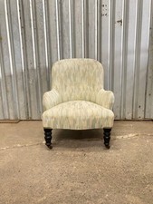 Victorian upholstered armchair