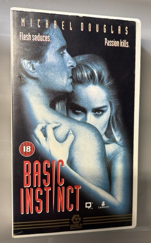 Basic instinct 90s - instinct, (vhs
