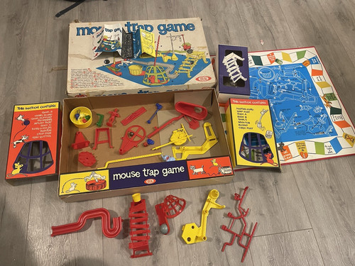 Vintage mouse trap - board, game