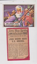 1965 A&BC GUM CIVIL WAR NEWS - COMPLETE YOUR SET, SELECT A CARD FROM THE LIST 