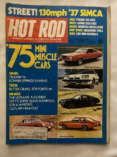 1974 october hot rod magazine - 1974,