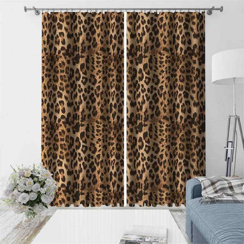 Leopard print with - , outstanding