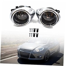 2Pcs Clear Lens Driving Fog