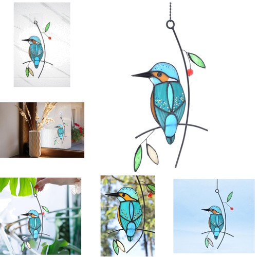 Cute birds stained glass - birds,