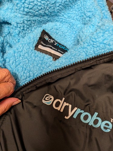 Dryrobe advance black blue - dryrobe,