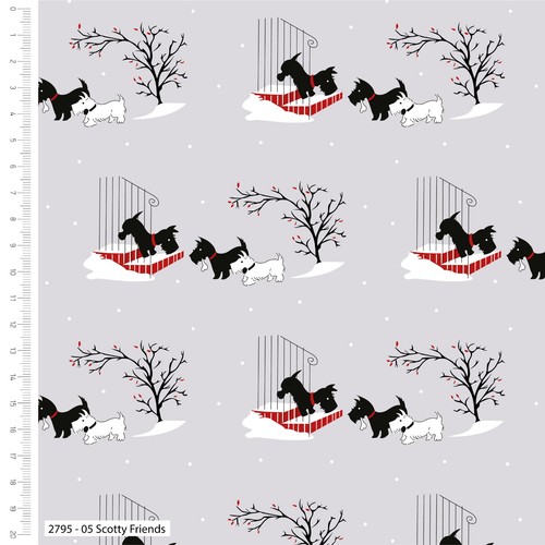 Christmas wish scottie dog - scottie,