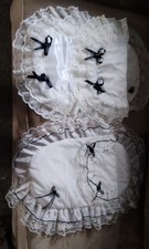 Dolls Pram Sets X2 Navy and