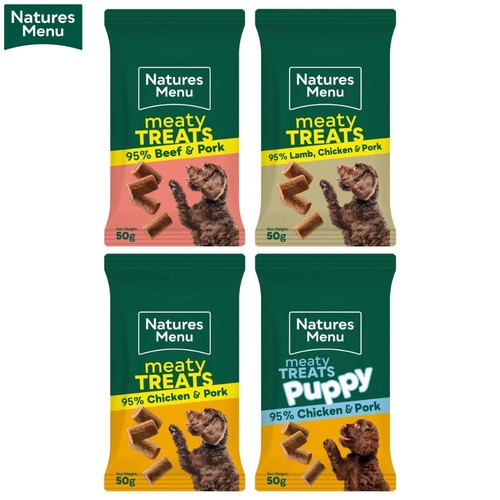 Natures menu dog treats - treats, real