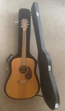 MARTIN DX1K ACOUSTIC GUITAR + HARD CASE