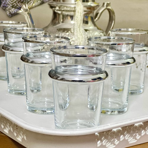 Moroccan tea glasses set - , of