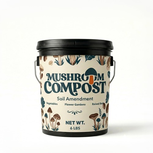 Organic mushroom compost for - mushroom,