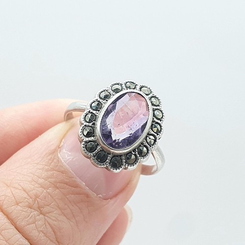 Antique art deco - solid, silver