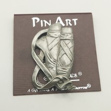 Pewter En Pointe Ballet Shoes