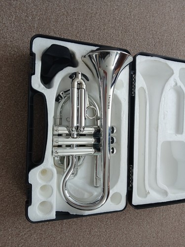 Tromba cornet with - tromba, case