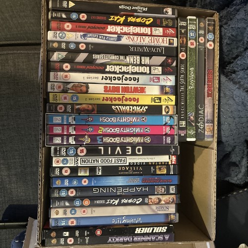 Box dvds job lot - box,