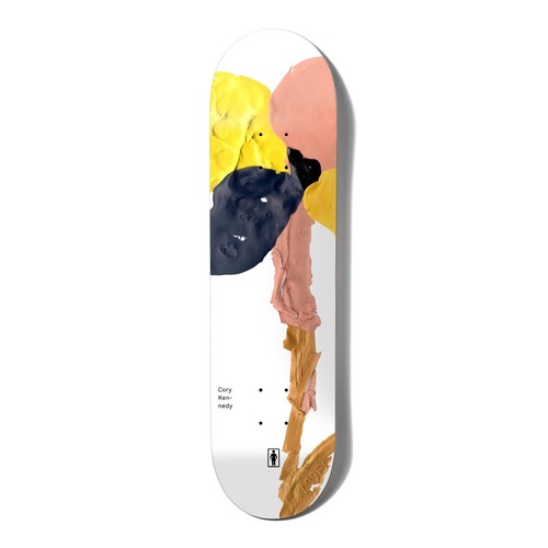 Girl skateboards deck blooming - skateboards,