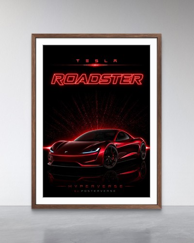 Tesla roadster hyperverse - roadster, |