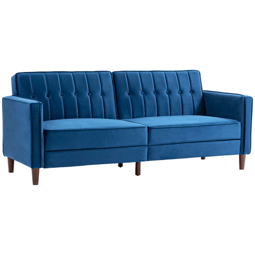 Homcom convertible sofa futon - convertible,