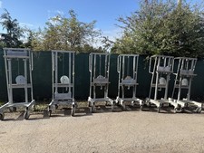 ISCHBECK TITAN 124kg 1.7m Lifting Trolley Board Timber Sheet Metal Table Winch