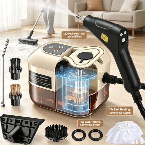 Handheld steam cleaner 1200ml - cleaner,