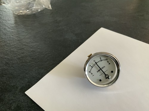 Lucas style ammeter - style, 8-0-8