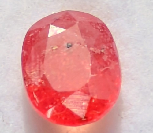 Orangy red spinel - 0.91,
