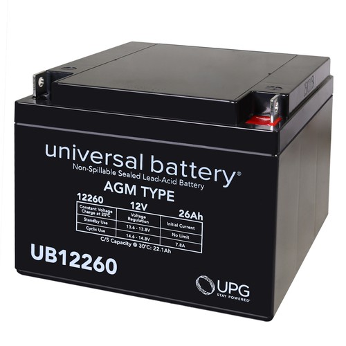 Upg 12v 26ah wheelchair - upg,