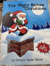 The night before Christmas Vintage giant pop-up book Clement Clarke Moore